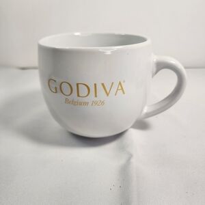Godiva Belgium 1926 Large Coffee tea Soup Mug Cup Stoneware